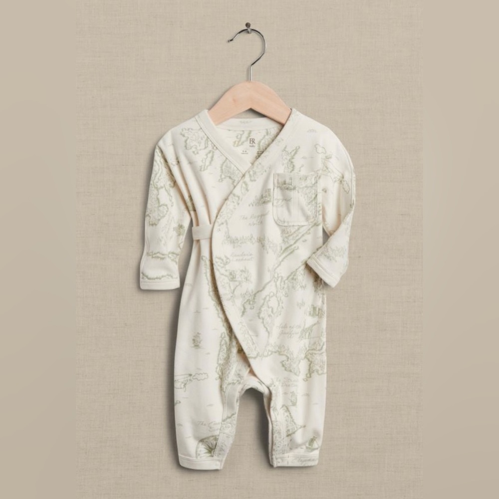 Banana Republic essential SUPIMA wrap one-piece for babies